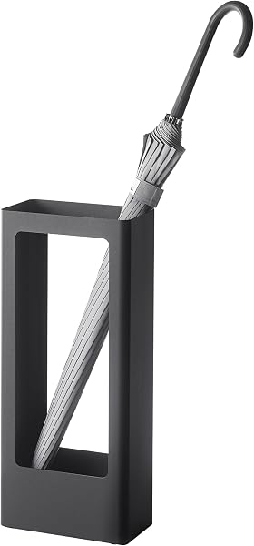 Suporte de Guarda-Chuvas Arquitetónico Yamazaki Home Tower em Aço Lacado Mate e Silicone