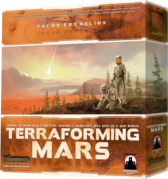 Jogo de Tabuleiro Terraforming Mars (Edição Portuguesa — Engenharia Planetária e Ciência)