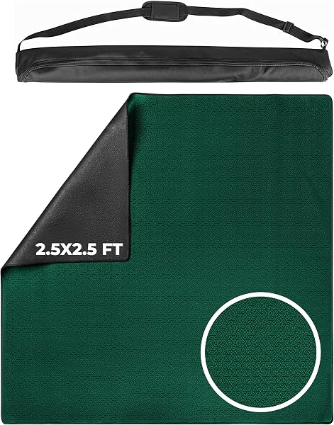 Tapete de Poker e Jogos de Tabuleiro em Neopreno Antiderrapante Cosido (120×60 cm c/ Tubo Transporte)
