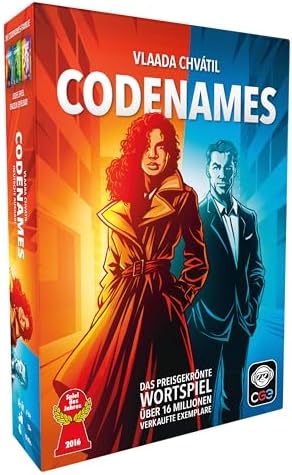 Codenames / Código Secreto (Edição Portuguesa Oficial — Jogo de Dedução em Equipa)