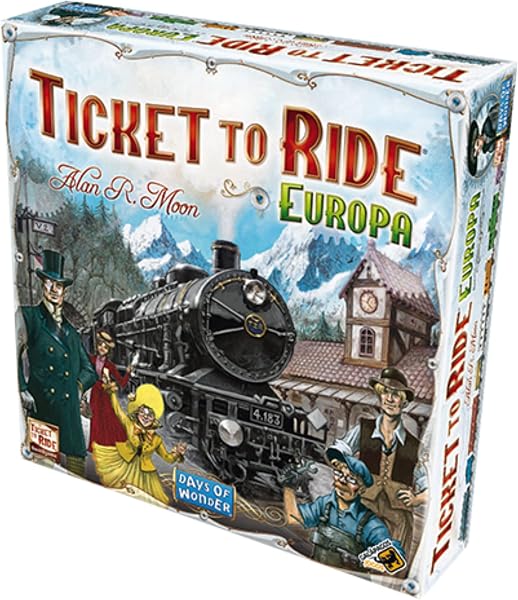 Ticket to Ride: Europa (Edição Portuguesa Days of Wonder — Jogos de Comboios)