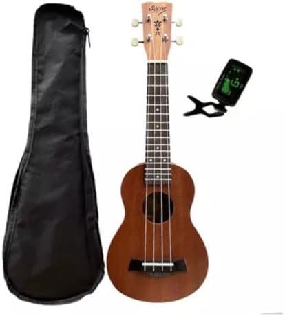 Ukulele Concert Kala / Fender em Mogno Acetinado com Cordas Aquila Super Nylgut + Saco